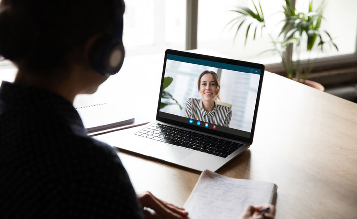 video chat between two people