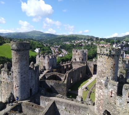 June 9: Conwy Castle by Julia